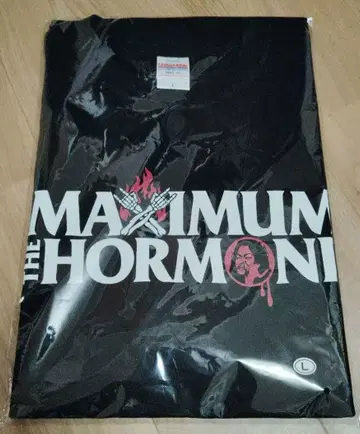 맥시멈 더 호르몬 한정판 T셔츠 L 사이즈 지옥도