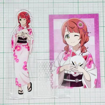 우에하라 아유무 BIG 아크릴 스탠드+구매 혜택 엽서 엔니치 ver.