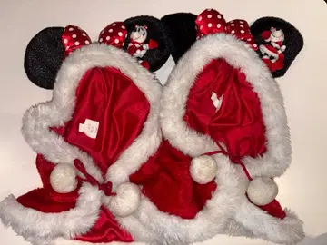 미니 팬캡 크리스마스 빨간색 레어