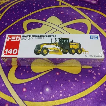 토미카 No.140 코마츠 모터 그레이더 GD675-6
