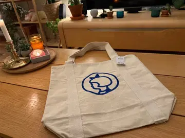 Irma 자수 로고 토트백