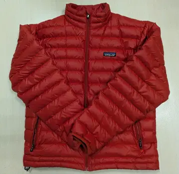 patagonia 남성용 S 레드 다운 자켓