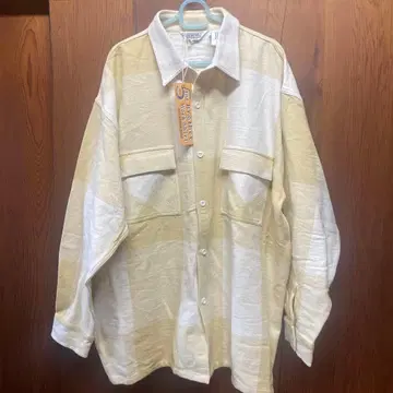 미사용 새상품 완판템 FIVE BROTHER niche 플란넬 셔츠 XL