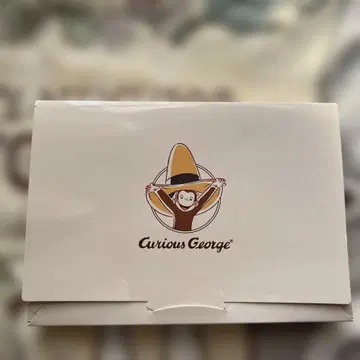 Curious George 오가닉 코튼 2장 세트 워시 타월