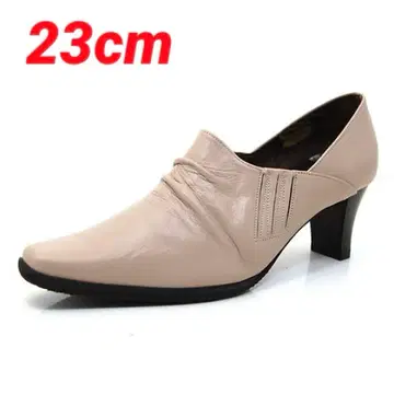 QUEST KOBE 부티 부츠 숏부츠 베이지 23cm