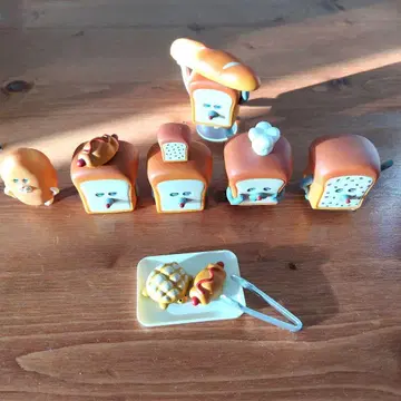 새상품급 빵도둑 피규어 가챠가챠 세트
