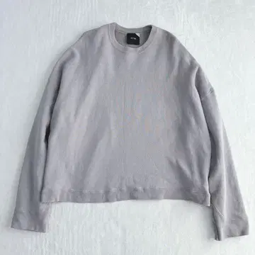 [새상품급] 에이톤 ATON 맨투맨 상의 더스티 컬러 긴팔 티셔츠 로고