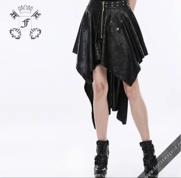 QOOZA PANK RAVE 변형 스커트