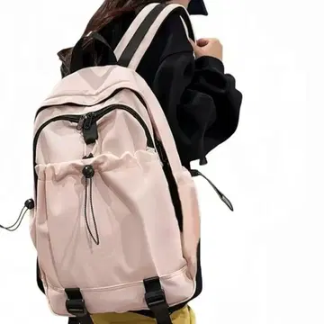 [ 새상품 ] 봄 색상 핑크 대용량 백팩 가벼운