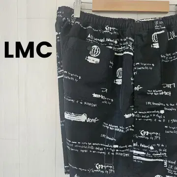 [한국 브랜드] LMC 숏팬츠 경량 블랙 L 상당