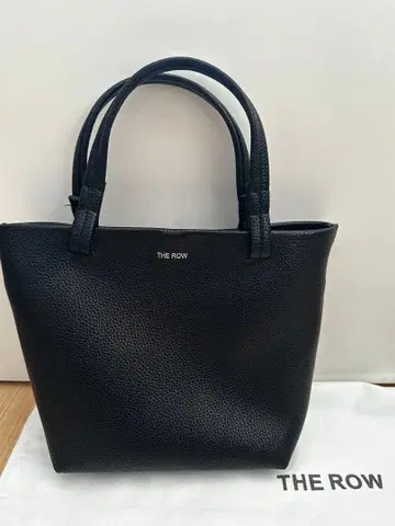 블랙 가죽 토트백