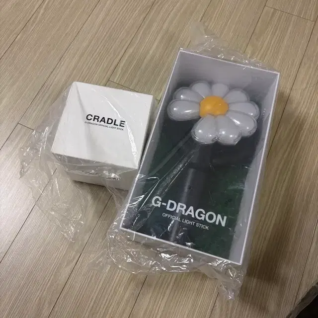 지디 공식응원봉 크래들세트 미개봉