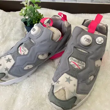 리복 X-girl 인스타펌프 퓨리 별 패턴