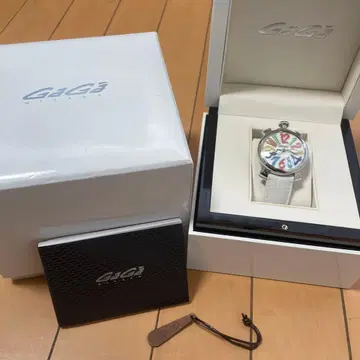 GaGa Milano 컬러풀 숫자 시계