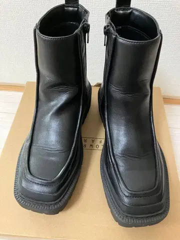 로리즈팜 모카 부츠 블랙 L 스퀘어토