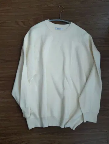 JEANASiS 12G W 자카드 볼륨 슬리브 풀오버