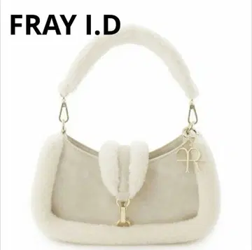 새상품 FRAY I.D 프레이 아이디 무스탕 백 원 숄더