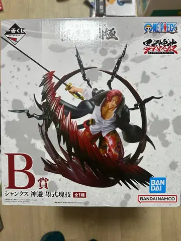 원피스 제일복권 장인의 계보 패극 B상 샹크스 신피 묵식혼기 피규어