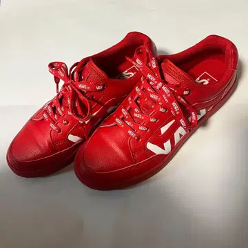 VANS 레드 스니커즈