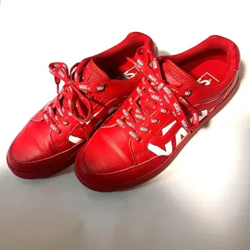 [ VANS ] 스니커즈 SUPERB V2960 로고 레드/화이트