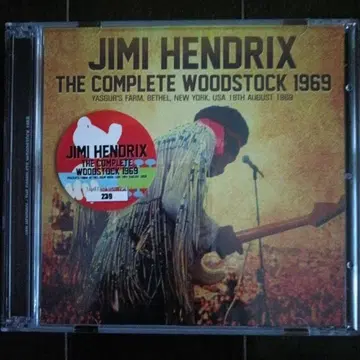 JIMI HENDRIX - THE COMPLETE WOODSTOCK 69