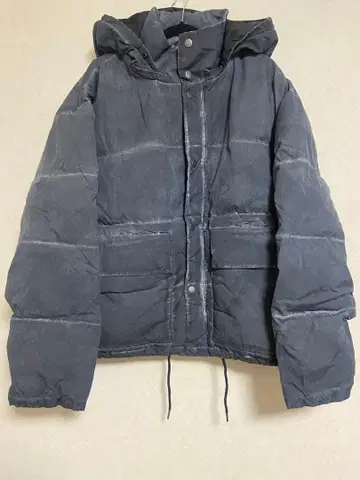 BADWAY Grunge Fade 다운 재킷