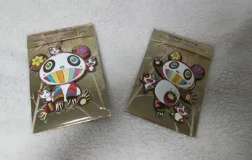 2종 세트 신상 무라카미 다카시 팬더 러버 키링 카이카이키키