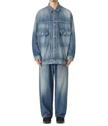 그라프 페이퍼 데님 GU233-40188DB 다크 페이드 사이즈 1