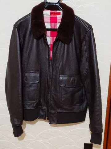 EVISU G1 가죽 자켓