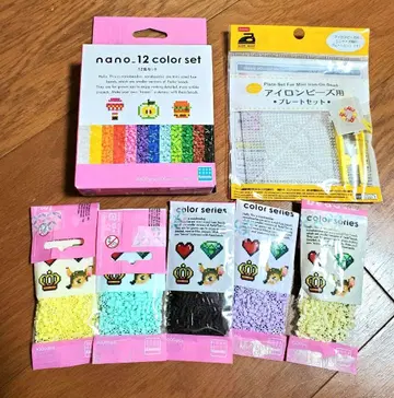 플레이트 포함 Kawada 나노비즈 17색