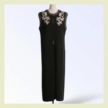 RUMOR 롱 니트 베스트 슬리브리스 롱 가디건 원피스 새상품