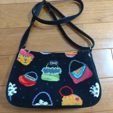 FEILER 컬러풀 백 자수 숄더백