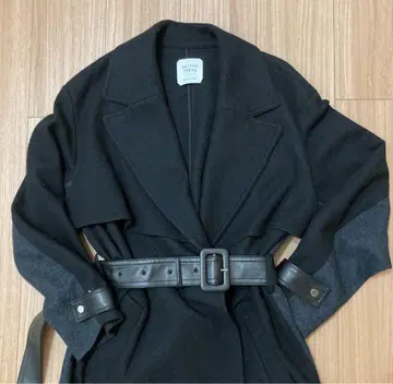 [ 새상품급 ] UNITED TOKYO 울 롱 바이컬러 코트