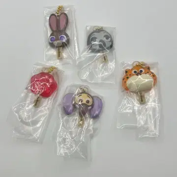 주토피아 아이스캔디 참 5종 세미 컴플리트