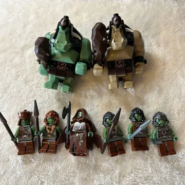 정품 LEGO 캐슬 사신 워리어 트롤 피그세트 성