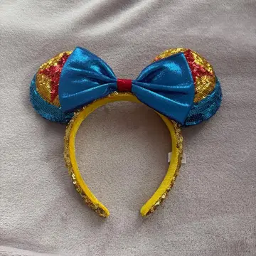 디즈니 머리띠 스팽글 픽사