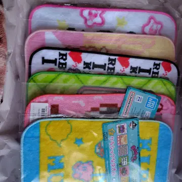 커비 제일복권 반다이 클래식 캐릭터 타월 세트