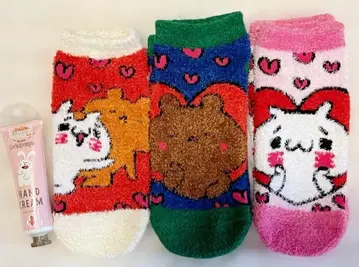 너무 사랑해서 너무 좋아해. 복슬복슬 삭스와 핸드 크림