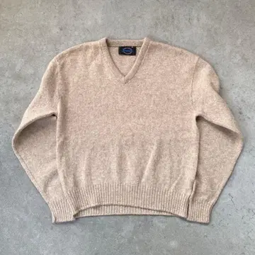 80s JANTZEN 울 니트 v넥 구제 의류 미국제 L