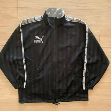90s PUMA 푸마 트랙 자켓 히트 유니온제 블랙 EXTRA
