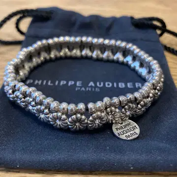 PHILIPPE AUDIBERT 실버 팔찌