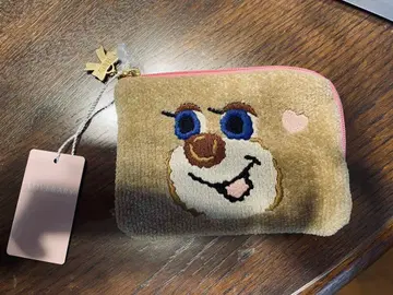 페이러 L자 파우치 돋업 테디걸