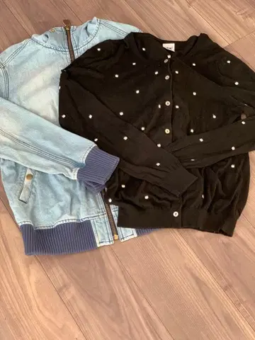 로데오 크라운 rodeo crowns 데님 자켓 가디건