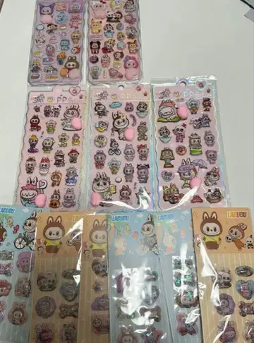 러브브 씰 11개 세트 러브브 엉덩이 씰 러브브 복숭아 씰