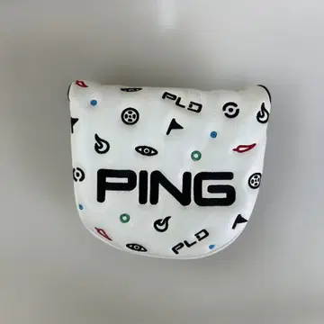 PING PLD 퍼터용 골프헤드커버 화이트