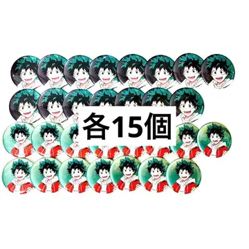 나의 히어로 아카데미아 도쿄 타워 메탈릭 캔뱃지 미도리야 이즈쿠 데쿠