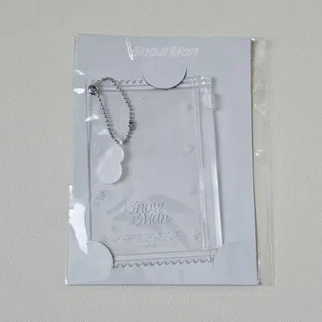 Snow Man 1st Pop Up 카드 케이스 키링