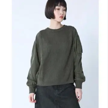 야마다야 LASUD MILITARY 라이크 도킹 니트 미사용 새상품