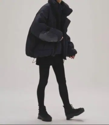 todayful 몬스터 다운 자켓 36 블랙