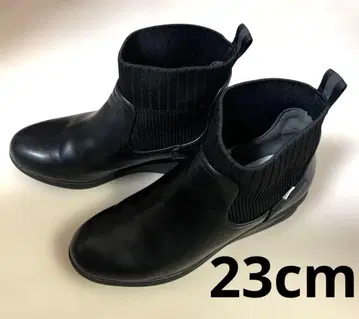 발수 사이드 고어 여성용 숏부츠 블랙